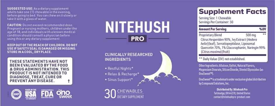 NiteHush Pro